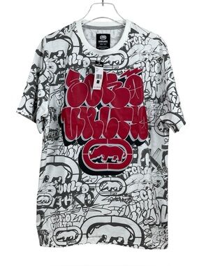 Ecko Unlimited Allover Print Graphic T-Shirt Men’s Size L NWT MSRP $48